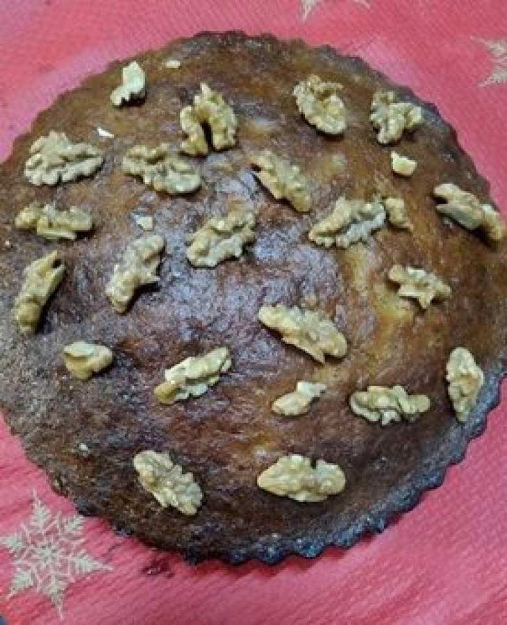 Receita de Bolo de Noz