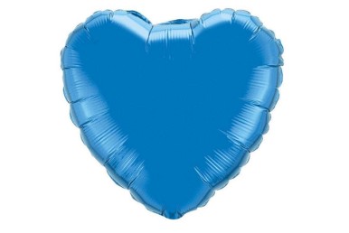 Balão Foil Coração 18” Azul