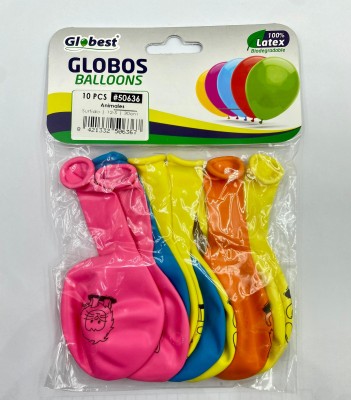 Balões Latex Globest Animais 30 cm c/10