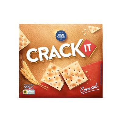 Dancake Cracker com Sal 500gr