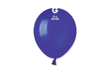 Balões Latex Gemar Azul 5” c/10