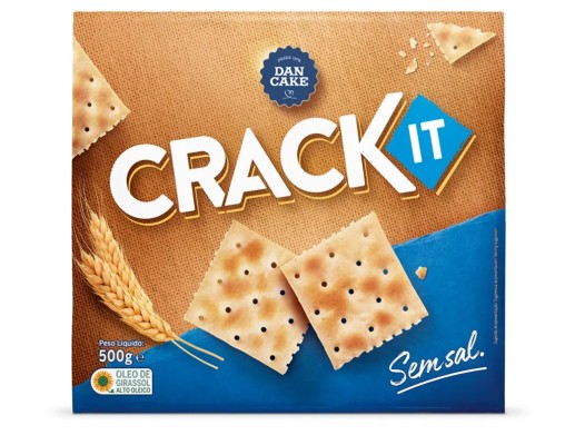 Dancake Cracker sem Sal 500gr
