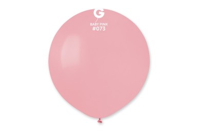 Balões Latex Gemar Rosa Bebe 19'' c/10