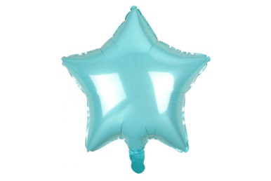 Balão Foil Estrela 19” Azul Claro