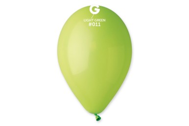 Balões Latex Gemar Verde Claro 12” c/10