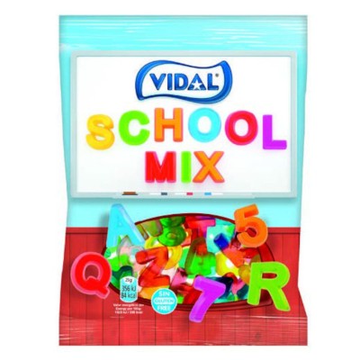 Gomas Vidal Letras saquetas 100 gr