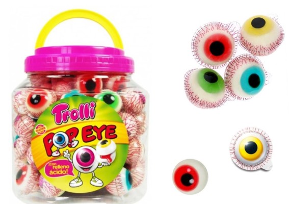 Gomas Trolli Olhos com 85