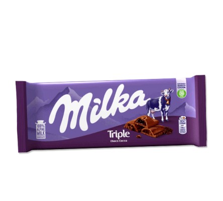 Milka Triple Chocolate 90gr