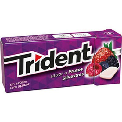 Trident Fruit Frutos Vermelhos c/24