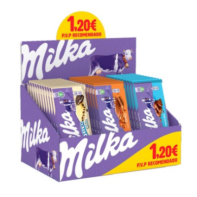 Chocobox Tabletes Milka 100gr c/40