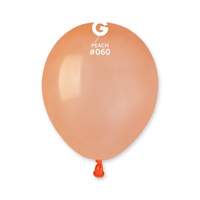 Balões Latex Gemar Pêssego 5” c/10