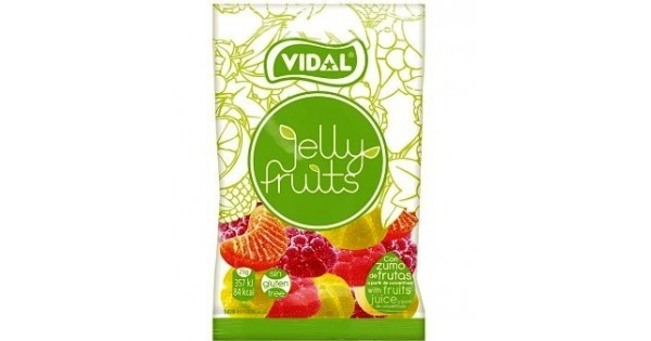Gomas Vidal Jelly Fruits saquetas 100 gr