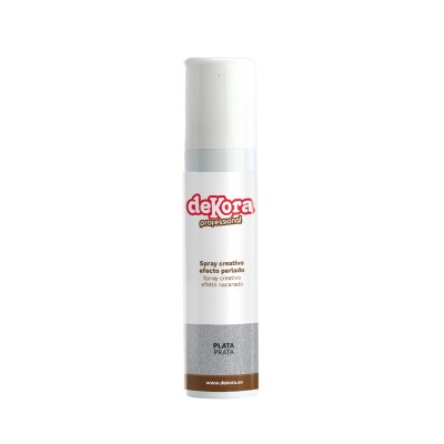 Dekora Spray Efeito Perlado Prata 100ml