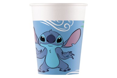 Copos Stitch Papel 200ml c/8