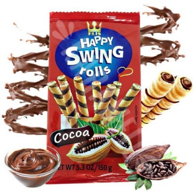 Tubos Happy Swing Cacau 150gr