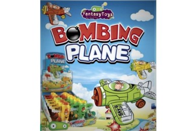 Brinquedos - Fantasy Bombing Plane c/12