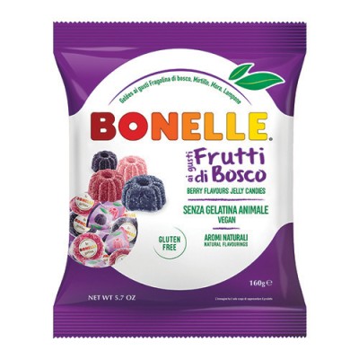 Rebuçados de Frutos Silvestres Vegan Fida Bonelle 160gr