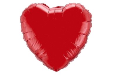 Balão Foil Coração 18'' Vermelho