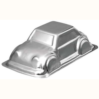 Molde Alumínio Carro 3D 27.5x17x10cm c/ Suporte