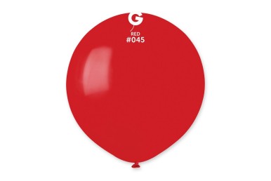 Balões Latex Gemar Vermelho 19'' c/10