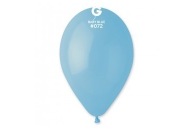 Balões Azul Bebé Gemar Latex c/100