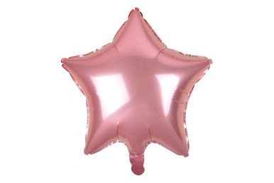 Balão Foil Estrela 19” Rosa Claro