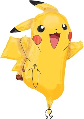 Balão Foil SuperShape Pokemon Pikachu 62x78cm