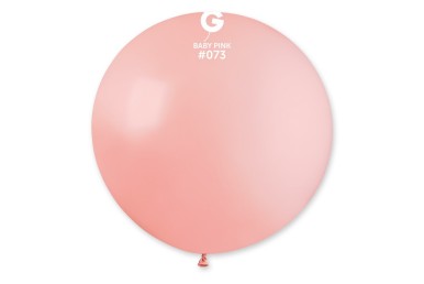 Balões Latex Gemar Rosa Bebe 31” c/10