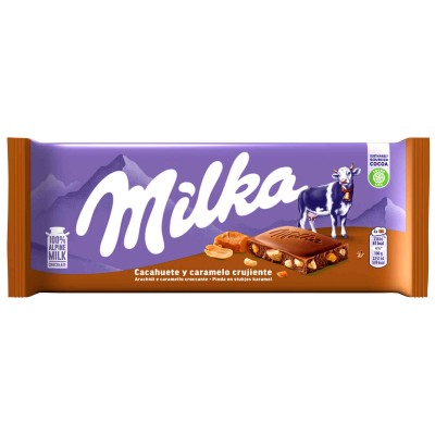 Milka Amendoim & Caramelo 100gr
