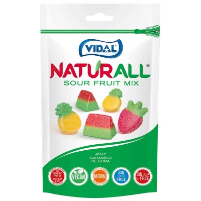 Vidal Saquetas Naturall Mix Vegan 180gr