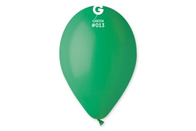 Balões Latex Gemar Verde Escuro 12” c/100
