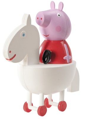 Dekora Figura Peppa Pig a Cavalo
