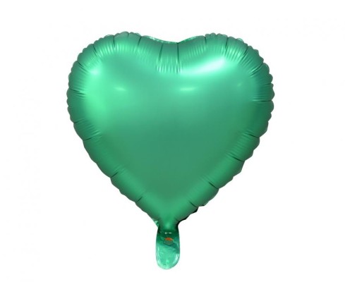 Balão Foil Coração 18” Verde Fosco