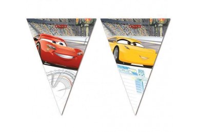 Bandeiras Triangulares Cars 3