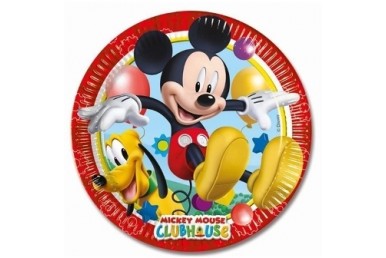 Pratos Mickey Playful 20 cm c/8