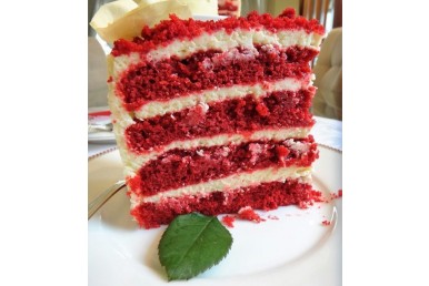 Cake Preparado Bolo Red Velvet 500gr