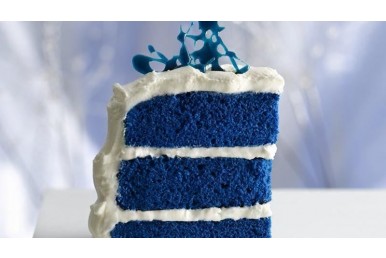 Cake Preparado Bolo Blue Velvet 500gr