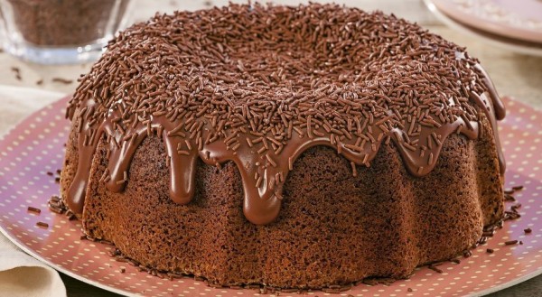 Cake Preparado Bolo Brigadeiro 500gr