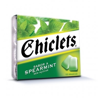 Chiclets Spearmint c/4