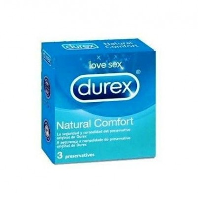 Preservativos Durex Natural Pack 3 Unidades
