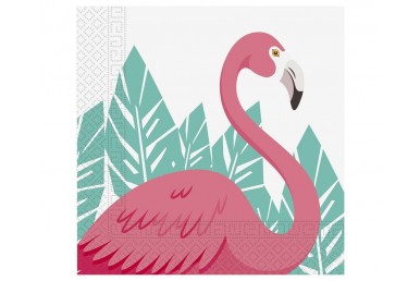 Guardanapos Flamingo 33x33cm c/20