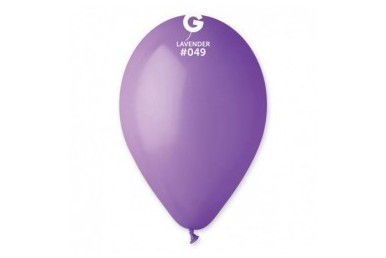 Balões Latex Gemar Lavanda 12” c/100