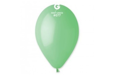 Balões Verde Menta Gemar Latex c/100