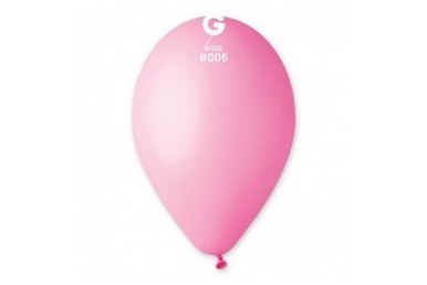 Balões Latex Gemar Rosa Claro 12” c/100