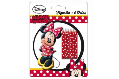 Velas Minnie Com Suporte