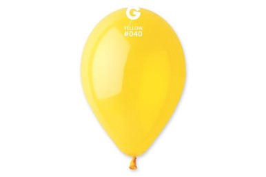 Balões Amarelo Gemar Latex c/100