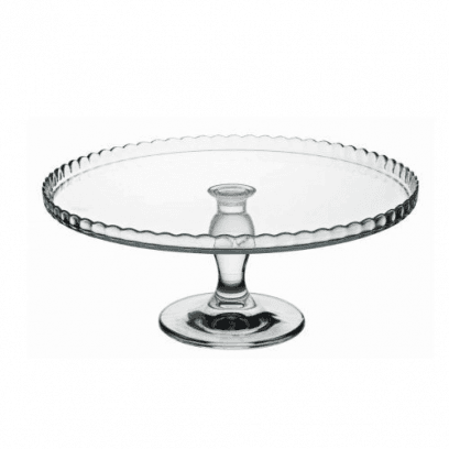 Prato Bolos com Pé 32cm