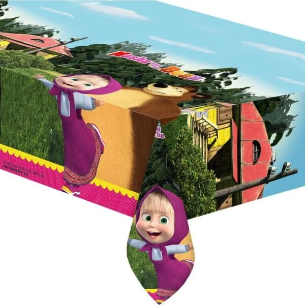 Toalha Masha e Urso 120x180cm