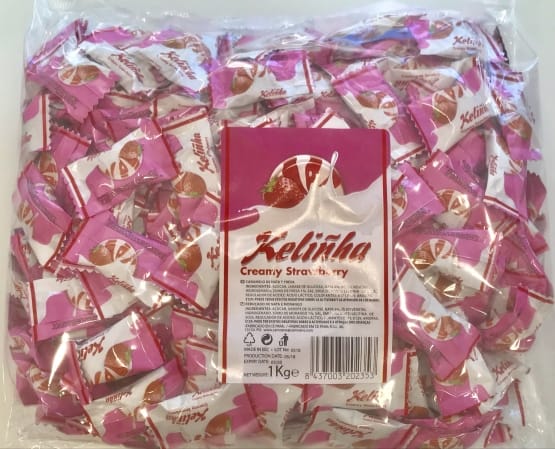 Rebuçados Kelinha Morango kg
