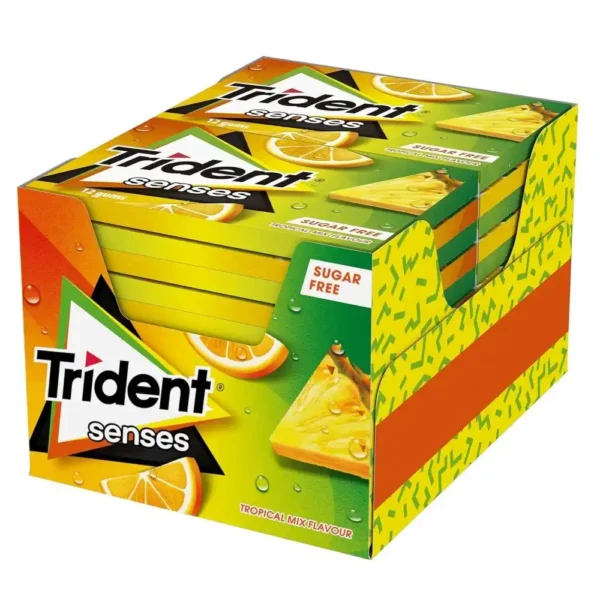 Trident Senses Tropical Mix c/12